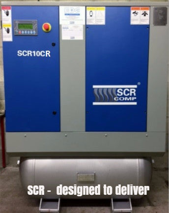 SCR20CR 15KW OIL INJECTED AIR COMPRESSOR/ INTEGRATED DRYER/ RECEIVER